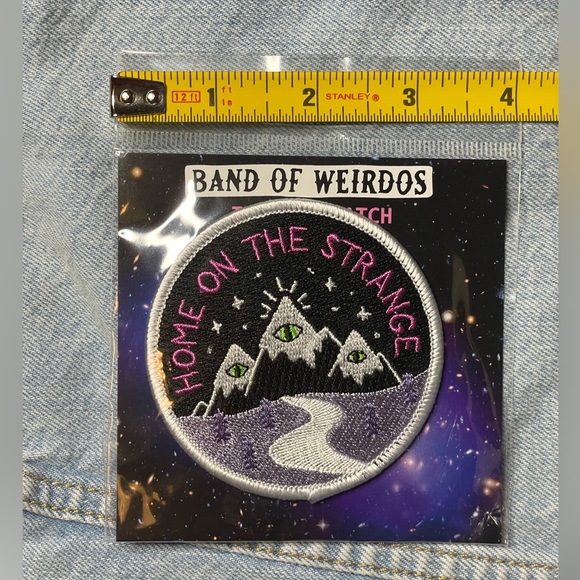 Band of Weirdos | Iron on Patch - Home on the Strange - Picture 4 of 4